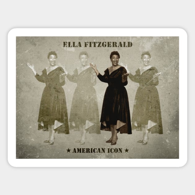 Ella Fitzgerald Sticker by PLAYDIGITAL2020